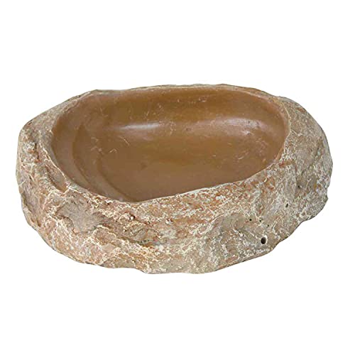 Trixie 76181 Wasser- und Futterschale für Reptilien, 11 × 2,5 × 7 cm Trixie 76181 Wasser- und Futterschale für Reptilien, 11 × 2,5 × 7 cm