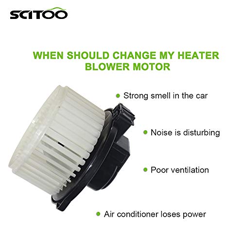 Scitoo Heater Blower Motor Abs For Lexus W/Fan Motor Fit For 2006 For Lexus Rx330 2008 For Lexus Rx400H 2008-2013 For Cadillac Cts 2007-2011 For Cadillac Sts 2007-2009 For Cadillac Srx #TOP3
