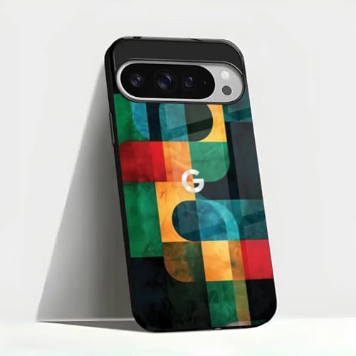 Image of MILLION CASES Chromatic Blocks Spectra Case for Google Pixel 8a, Google Pixel 8a Back Cover Case(2024) - PC