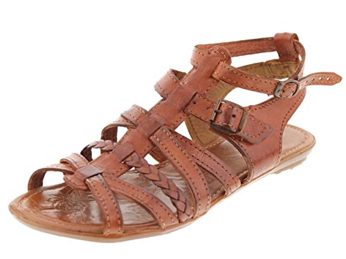 Cowboy Professional Womens 552 Chedron Authentic Mexican Huarache Sandals Leather Buckle 7 #TOP4