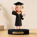 AGEUIRPOD Personalisierte Abschluss Figuren mit Foto, Personalisiert 2D Figur Deko...