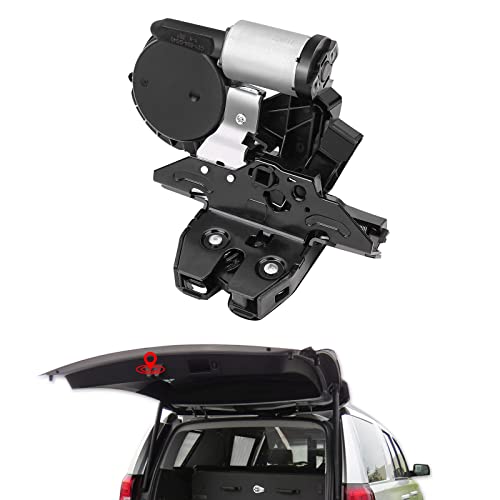 Trunk Latch Assembly For Chevy Suburban Tahoe Equinox Traverse Gmc Yukon Acadia Terrain Cadillac Escalade Xt5 Buick Regal Enclave Rear Back Hatch Latch Tailgate Lock Actuator Replace 13527320 13519125 #TOP13