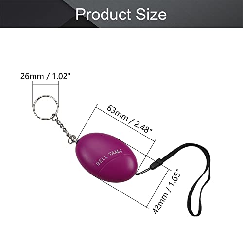Image of Othmro 4 Pack 120DB Personal Alarm, Purple