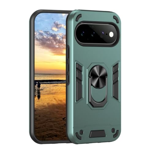 ���d�� �X�}�z�P�[�X Pixel 11 Pro XL �p�̃P�[�X �J�o�[ TPU&PC�f�� �ϏՌ��J�o�[�y�� �X�^���h�@�\ �����O�t�� 360�x��] �l�p�ی� �����₷�� ���p [ag-dsnx2926][�O���[��]