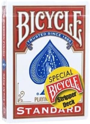 Stripper Deck Cards, Red Backed