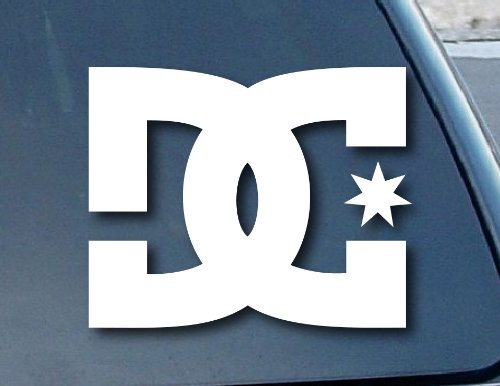 DC Shoes Logo Car Window Vinyl Decal Sticker 4