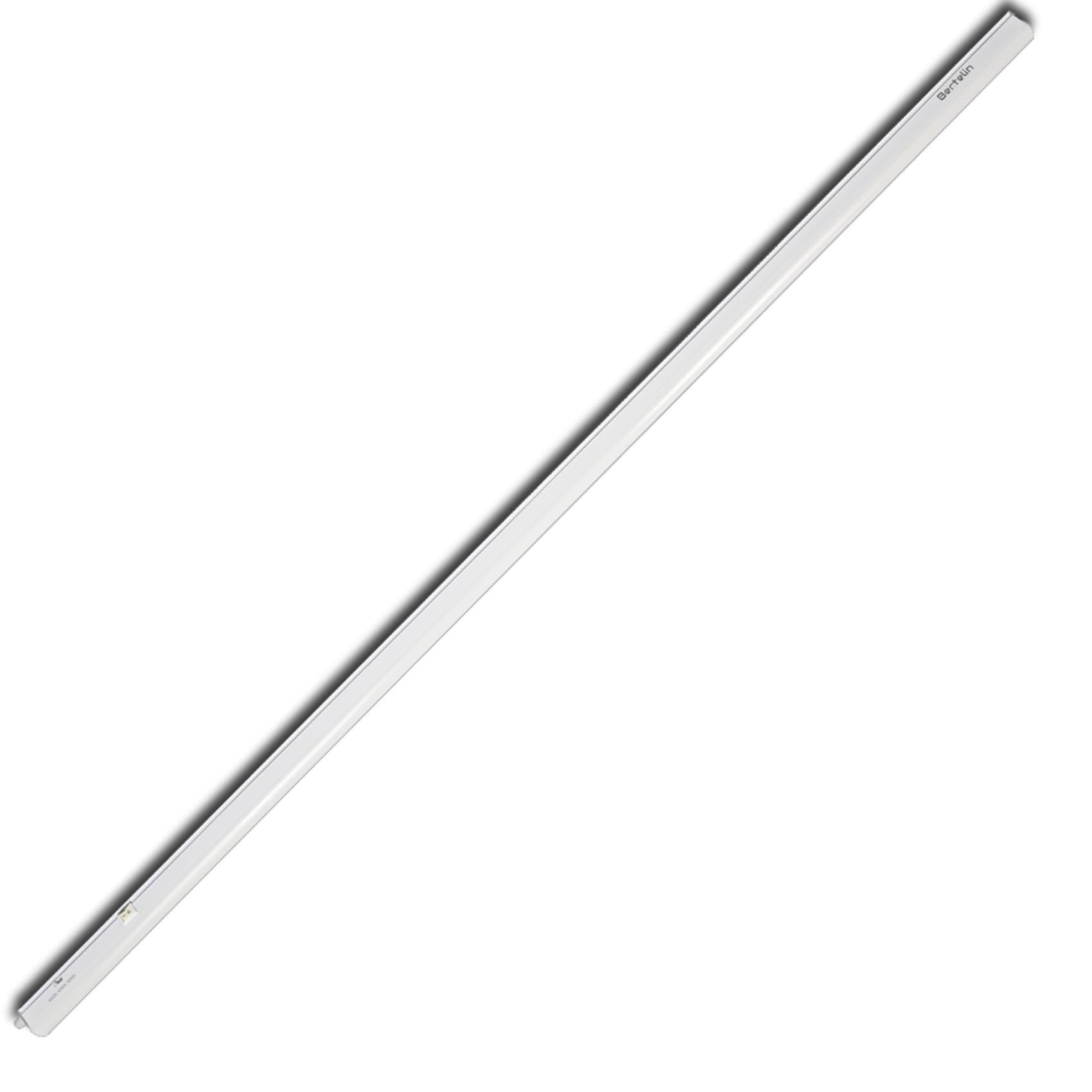 Bertelin LED Linkable Batten Light Kitchen Under Cabinet Tube Strip Light 3 Colours in 1 3000k 4000k 6500k with UK Plug - 285mm 550mm 885mm 1150mm (1150MM (18W))