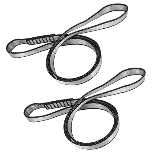 Homirty 60cm Nylon Kletterschlinge,2 Stücke Polyester Kletterschlinge...