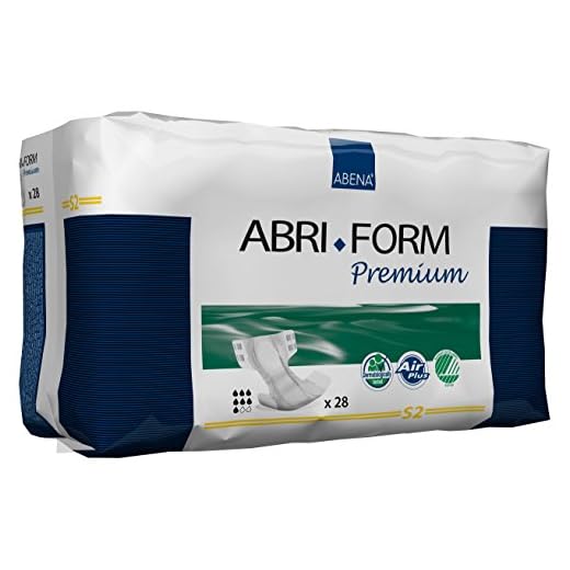 Abena Abri-Form Premium Incontinence Briefs, Level 2, (Extra Small To Extra Large Sizes) Small, 84 Count