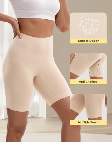 INNERSY Women's Slip Shorts for Under Dresses High Waisted Shorts2