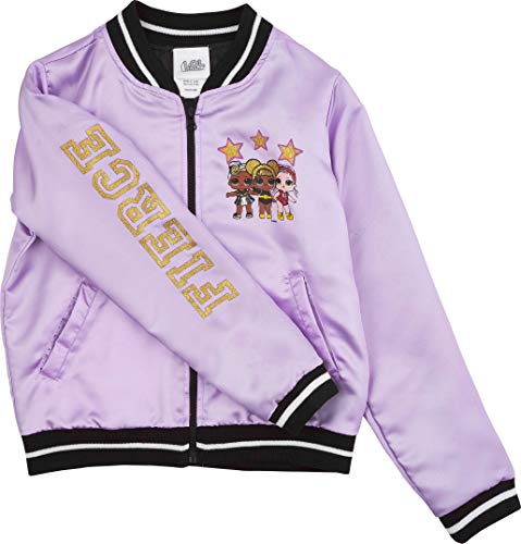 L.O.L. Surprise! Jacket for Girls Sizes 4-16 - Fierce Girls' Bomber LOL Jacket4