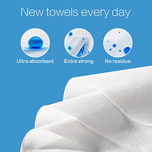 Winner Soft Dry Wipe, Made Of Cotton Only, 600 Count Unscented Cotton Tissues For Sensitive Skin Oeko-Tex Safety Certified Chemical-Free 10 Times Absorbent Baby Wipes #TOP1