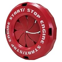 1 Stück Zündknopf Schutzkappe Für Auto Innenausstattung, Elegante Auto Zündknopf Abdeckung Drehknopfabdeckung, Schutz Vor Kratzern, Geeignet für Autos und Motorräder, Startknopf Schutzabdeckung