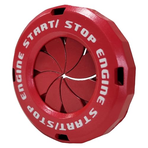 1 Stück Zündknopf Schutzkappe Für Auto Innenausstattung, Elegante Auto Zündknopf Abdeckung Drehknopfabdeckung, Schutz Vor Kratzern, Geeignet für Autos und Motorräder, Startknopf Schutzabdeckung