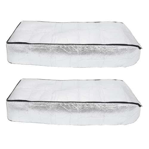 Funda de papel de aluminio para escalera de ático que elimina corrientes de aire en casa 2