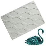 Schwan-Silikon-Fondant-Formen | Novel 3D Swan Neck Candy Molds Silikon - Küche Backzubehör Harzform für Kuchen Cupcake Topper Zuckerhandwerk Dekoration