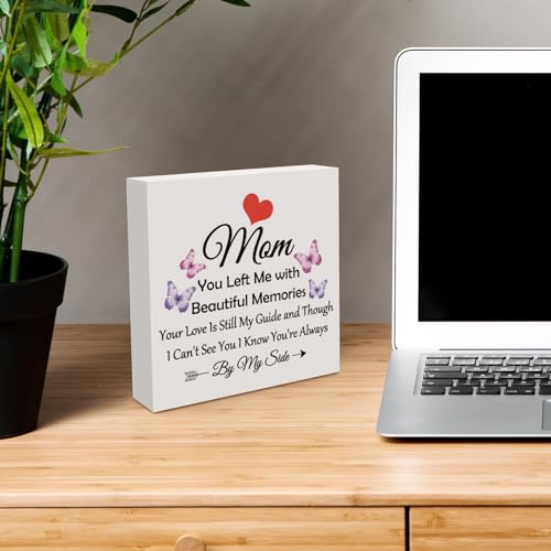 Memorial-Gifts-for-Loss-of-Mother-Sympathy-Bereavement-Gifts-Home-Decor-for-Loss-of-Mom-Wooden-Box-Sign-Desk-Decor-Memorial-Sign-for-Mother Memorial Gifts for Loss of Mother Sympathy Bereavement Gifts Home Decor for Loss of Mom Wooden Box Sign Desk Decor Memorial Sign for Mother