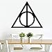 Produktbild ASFGA Trigon Muster Wandkunst Aufkleber Wandaufkleber Wandbild für Wohnkultur Wohnzimmer Schlafzimmer DIY wasserdicht Wohnaccessoires Zubehör 43 * 50cm