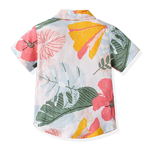 Image of Daddy and Me Matching Outfits Hawaiian Father and Son Matching Shirts for Family Photoshoot Summer Men Boys Father's Day Tops