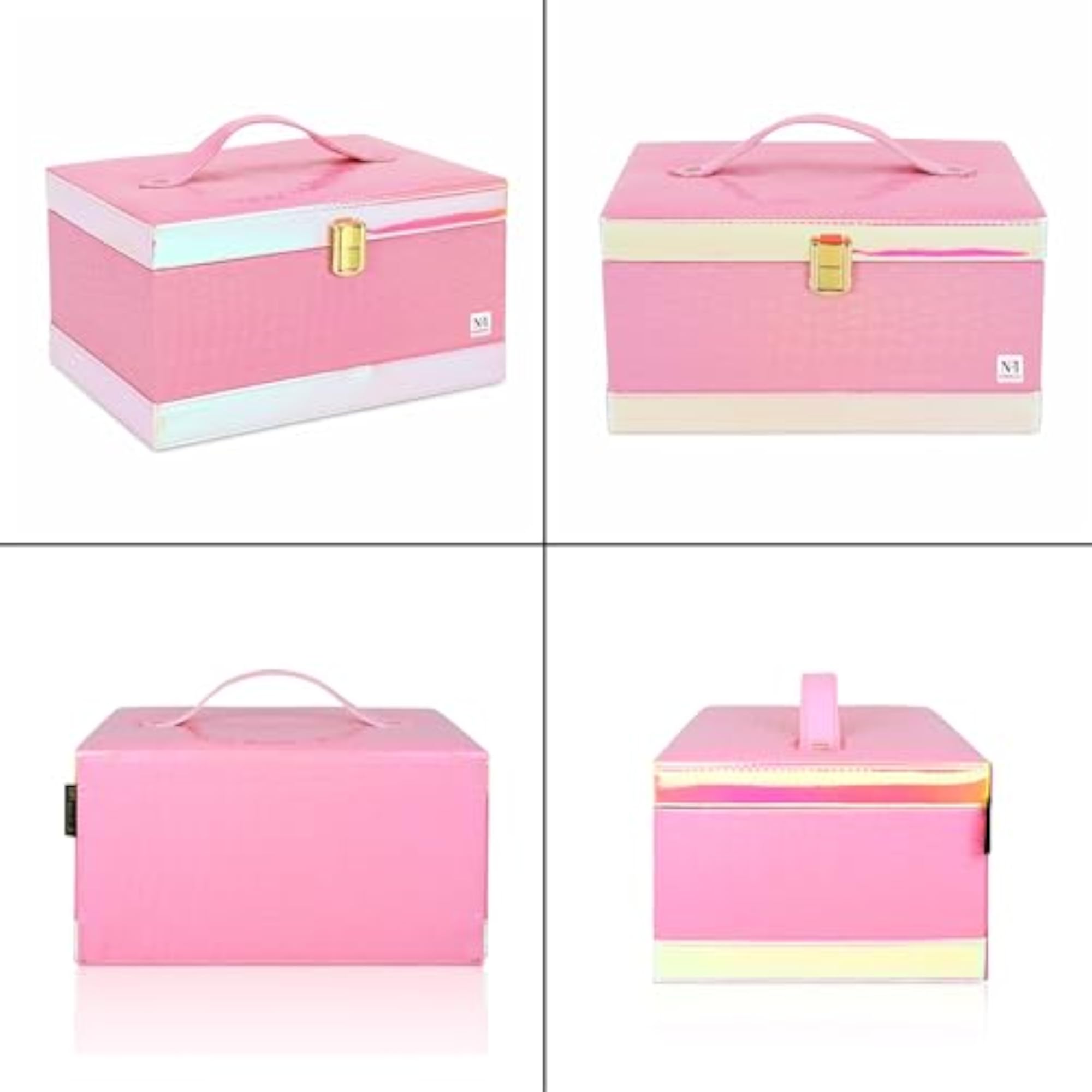 Makeup Organizer Box for Women, Bridal Makeup Storage Box