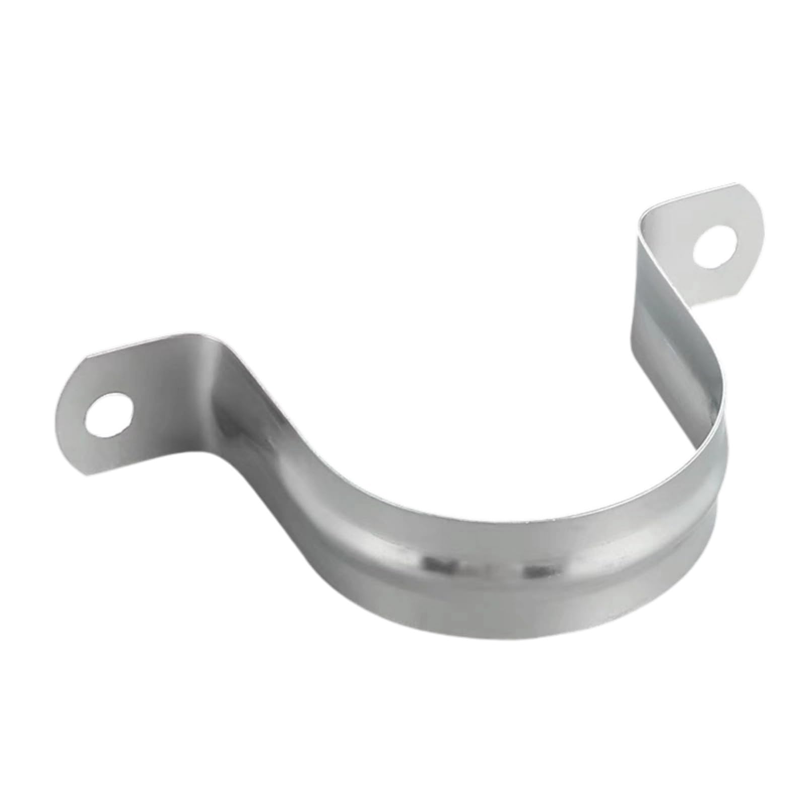 Hdoytxxm Diameter 27Mm Metal Saddles Pipe Clamp High Tensile Strength Two Hole Water Tube Bracket For Supporting Heavy In Construction Metal Clip