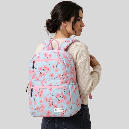 Image of HYDER Daisy 25L Cute & Stylish College Bag for Girls | Padded Laptop Compartment | School, College, Office, Travel & Tuition Bag for Women | Durable Backpack