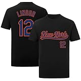 Francisco Lindor Shirt T-Shirt Jersey Baseball No Brand/Logos 100% Cotton for Black Mens/Womens/Kids