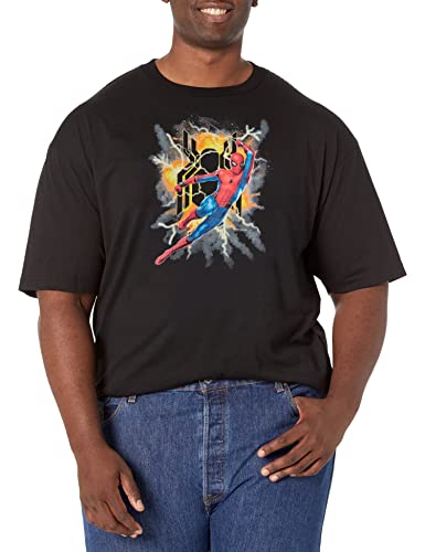 T-shirt Marvel Araignée Explosive homme anti-déformation et ultra doux