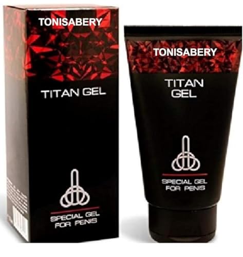 Tonisbery Enlargement Gel Red for Men, Natural Massage Cream 50ml