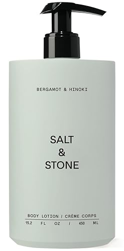 Salt & Stone Loción corporal para mujeres y hombres  Loción corporal diaria perfumada  Hidrata, nutre y suaviza la piel  Restaura la piel seca