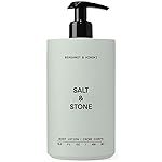 Salt & Stone Body Lotion for Women & Men| Scented Daily Body Lotion | Hydrates, Nourishes & Softens Skin | Restores Dry Skin | Fast-Absorbing | Cruelty-Free & Vegan (450 ml) (Bergamot & Hinoki)