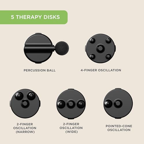 Image of Conair Neck, Back and Foot Massager for Pain Relief Deep Tissue | Shiatsu Neck and Back Massager | Full Body Oscillating Percussion Massager with 5 Attachments, 4 Speeds