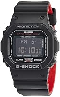 Casio G-SHOCK DW5600HR-1A Mens Black Digital Watch with Black Band