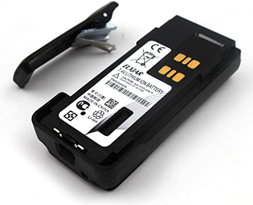 Elxjar (2-Pack) 7.4V 2600Mah Pmnn4409Ar Replacement Two-Way Radio Battery For Motorola Xpr7350 Xpr7580 Xpr7550 Xpr3300 Apx4000 Apx1000 Xpr3300 Xpr3500 Xpr7550 Xpr7580 Xpr7350 Dp4400 Pmnn4448 #TOP3