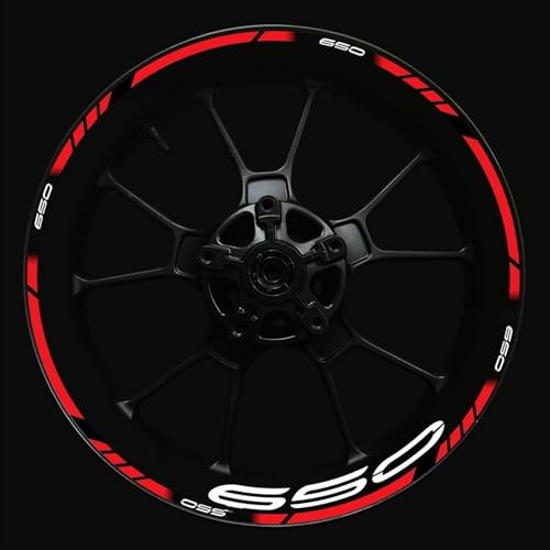 Kit autocollants moyeu roue Kawasaki Z650 deco jante durable