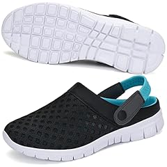 SAGUARO Zoccoli per Uomo Donna Sandali da Spiaggia Antiscivolo Traspirante Scarpe da Mare Pantofole Estate Ciabatte Giardino Outdoor, Blu, 44 EU