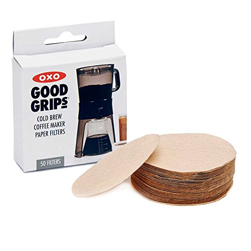 Oxo Good Grips Cold Brew Coffee Maker Replacement Paper Filters, Brown, 50 Per Box (Pack Of 2) #TOP1