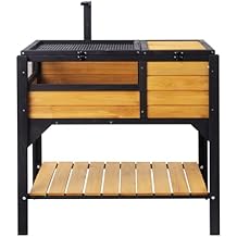 Happybuy Tortoise Habitat, Wooden Tortoise House Indoor & Outdoor, Tortoise Enclosure with Light Stand, Reptile Enclosure Small Animal Cage with Stand Legs for Gecko, Lizard, Snake