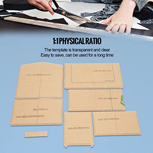 Hztyyier 9-Piece Acrylic Backpack Template Kit #TOP28