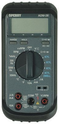 Sperry Instruments - Automotive Digital Multimeters Automotive Digital Multimeter: 623-Adm-28 - automotive digital multimeter
