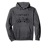 Bicicleta tándem Capitán Bicicleta para dos personas Sudadera con Capucha