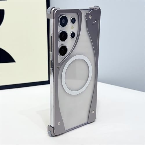 Coque lunette en aluminium Samsung S23 Ultra protection dos rigide