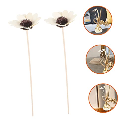 Palitos Difusores de Aroma de Rattan con Diseño Floral 4 pzas miniatura 6