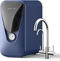 GLACIER FRESH GFU03 Reverse Osmosis System – 800 GPD, Non-Electric, 3:1 Pure-to-Drain, No Noise/No Drilling, 5-Stage Tankless Under-Sink RO Water Filter System, Reduces PFAS/PFOS, Elite Version