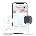 Sense-U Baby-Bewegungsmonitor mit Videokamera Babyphone 1080P und 2-Wege-Audio, Nachtsicht, Bewegung, Schlafposition, Umgebungstemperatur und Luftfeuchtigkeit von überall