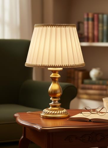 Lustre en bois feuille or de style classique pour salon raffiné