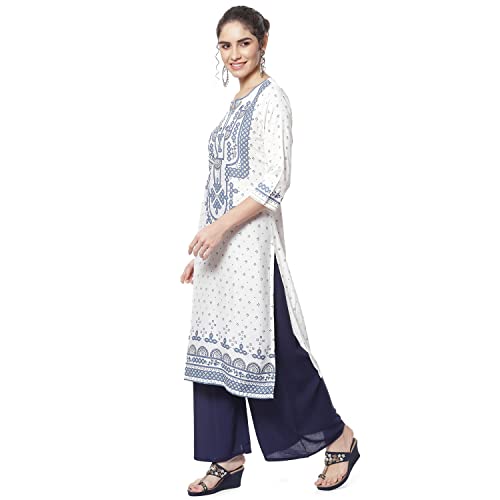 Image of Red Liva Straight Kurta