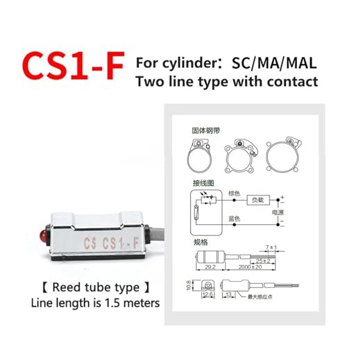 Sensor magnético CS1-JFUGS para proyectos de domótica y talleres 2