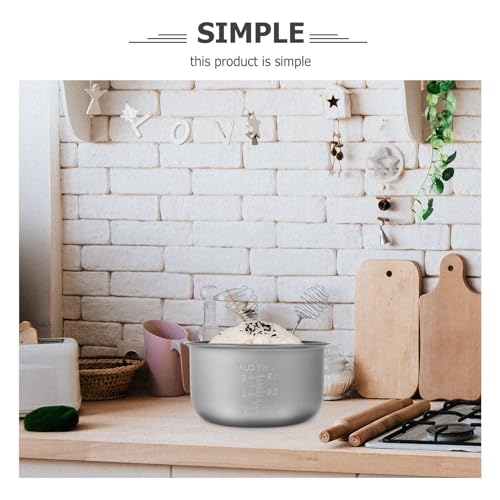 Hemoton ML0517GDT54AIB Kitchen Rice Cooker Small Rice Cooker Inner Pot Replacement Rice Electric Rice Cooker Pot Rice Cooking Pot Part Accessory thumb #7