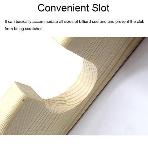 Support de rangement pour queues de billard horizontal bois - 5